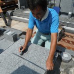 高取町の壺阪山霊園で２件の墓石工事を完成いたしました。